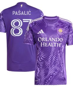 Marco Pa?ali? Orlando City SC adidas 2025 Perfect Storm Replica Player Jersey - Purple