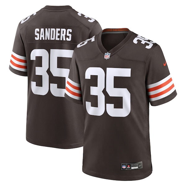 Raheim Sanders Cleveland Browns Nike Team Game Jersey - Brown