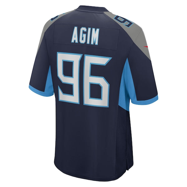 McTelvin Agim Tennessee Titans Nike Team Game Jersey - Navy - Image 3