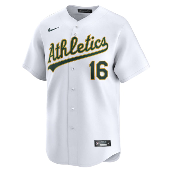 Nick Kurtz Athletics Nike Home Limited Player Jersey - White - Image 2