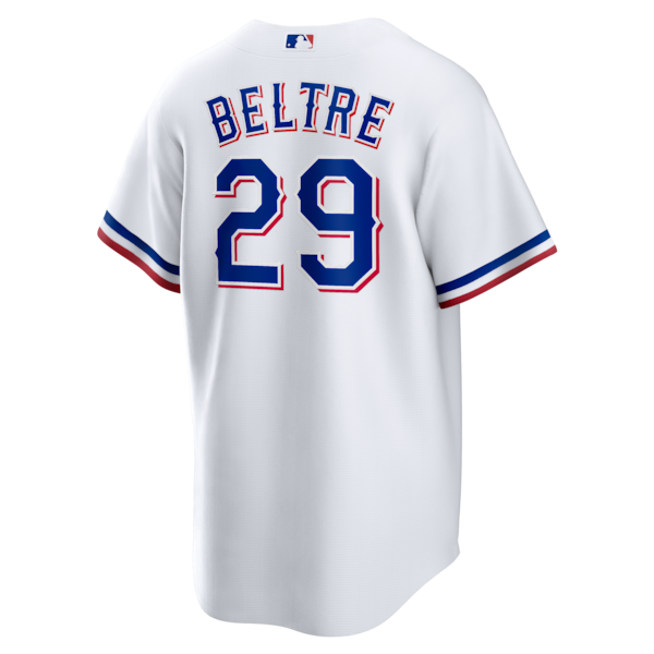 Adrian Beltre Texas Rangers Nike Home Retired Player Replica Jersey - White - Image 3