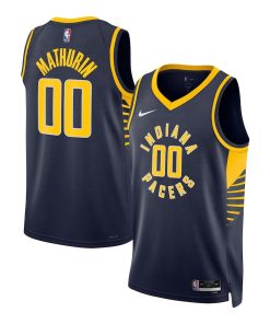 Bennedict Mathurin Indiana Pacers Nike Unisex Swingman Jersey - Association Edition - Navy