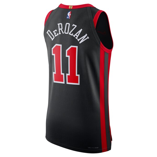 Nike DeMar DeRozan Chicago Bulls Authentic Jersey - City Edition - Black - Image 3