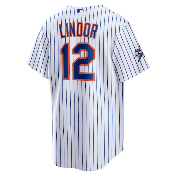 Francisco Lindor New York Mets Nike 2025 MLB All-Star Game Home Replica Player Jersey - White - Image 3