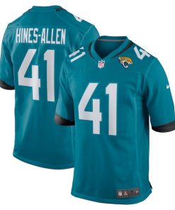 Josh Hines-Allen Jacksonville Jaguars Nike Player Game Jersey - Teal