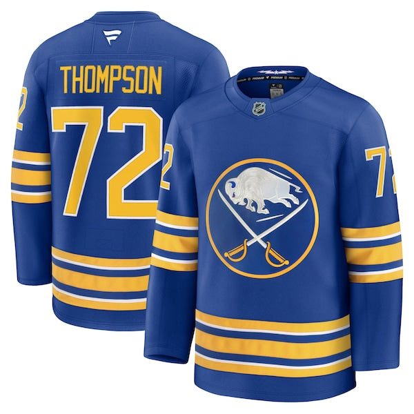 Tage Thompson Buffalo Sabres Home Premium Jersey - Royal/Black