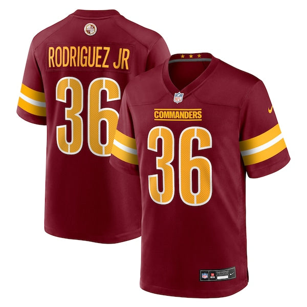 Chris Rodriguez Jr. Washington Commanders Nike Team Game Jersey - Burgundy