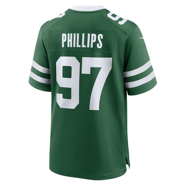 Harrison Phillips New York Jets Nike Team Game Jersey - Legacy Green - Image 3