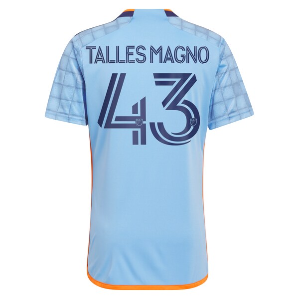 Talles Magno New York City FC adidas 2024 The Interboro Kit Replica Jersey - Light Blue - Image 3