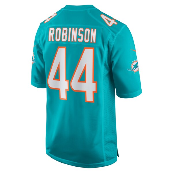 Chop Robinson Miami Dolphins Nike Game Jersey - Aqua - Image 3