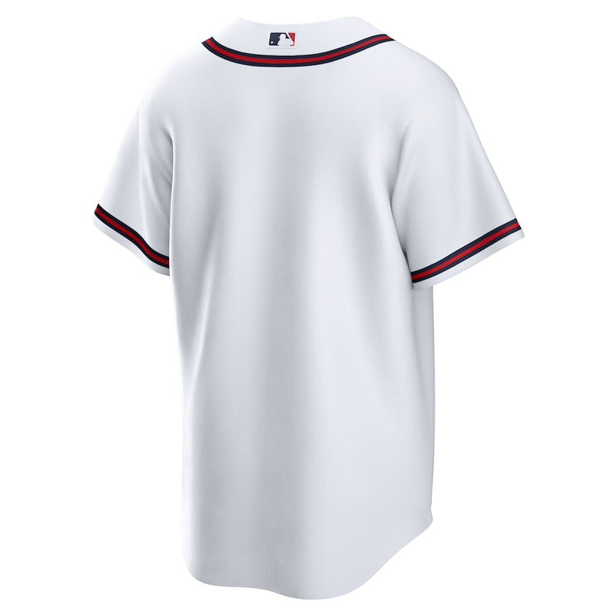 Atlanta Braves Nike Home Replica Team Jersey - White - Image 3