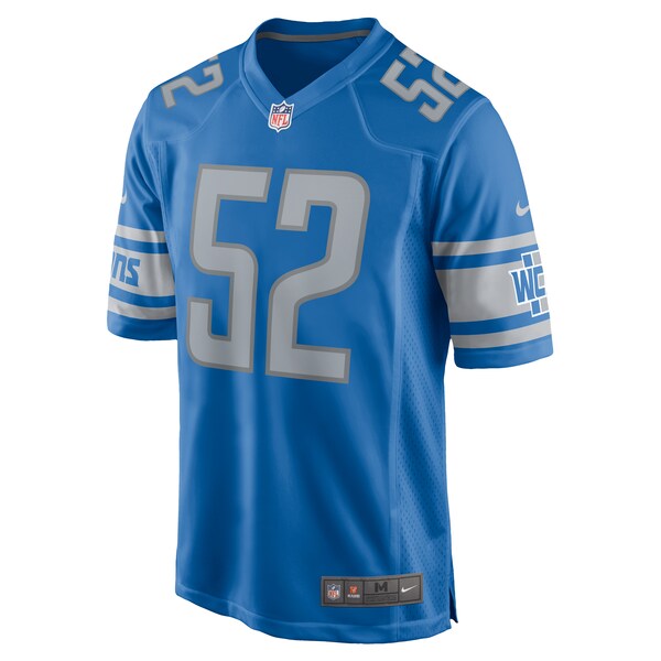 Raymond Johnson III Detroit Lions Nike Team Game Jersey - Blue - Image 2