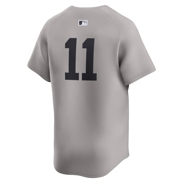 Anthony Volpe New York Yankees Nike Road Limited Player Jersey - Gray - Image 3
