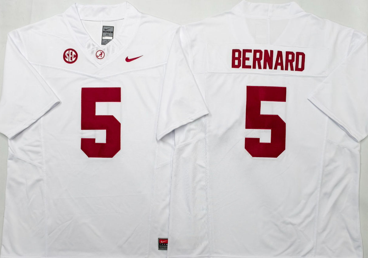 Germie Bernard NCAA Alabama Crimson Tide Nike Vapor Limited Jersey