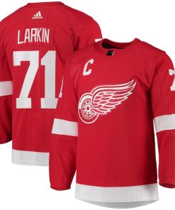 Dylan Larkin Detroit Red Wings adidas Home Primegreen Authentic Player Jersey - Red