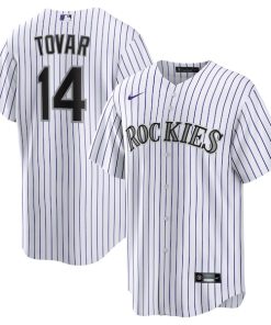 Ezequiel Tovar Colorado Rockies Nike Home Replica Jersey - White