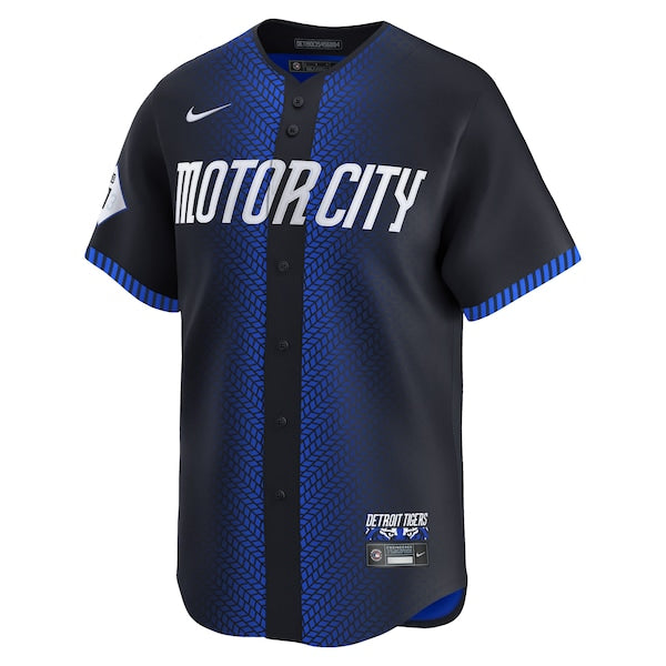 Riley Greene Detroit Tigers Nike 2024 City Connect Limited Jersey - Navy - Image 2