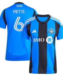 Samuel Piette CF Montreal adidas Women's 2025 Montr¨¦al Original Replica Player Jersey - Blue