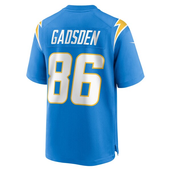 Oronde Gadsden Los Angeles Chargers Nike Team Game Jersey - Powder Blue - Image 3