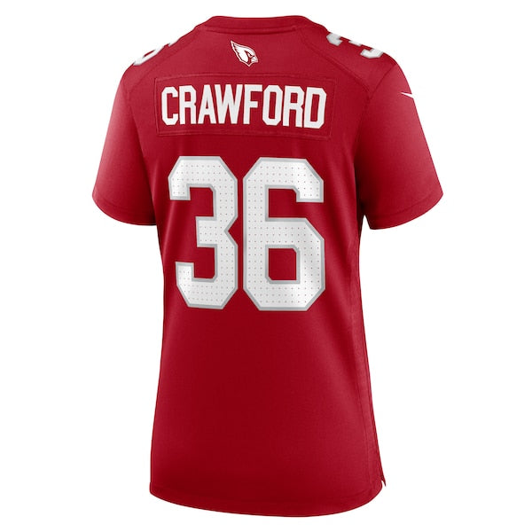 Kitan Crawford Arizona Cardinals Nike Women's Team Game Jersey - Cardinal - Image 5