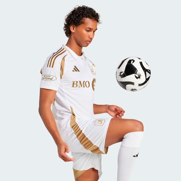 LAFC adidas 2025 Secondary Authentic Jersey - White - Image 5