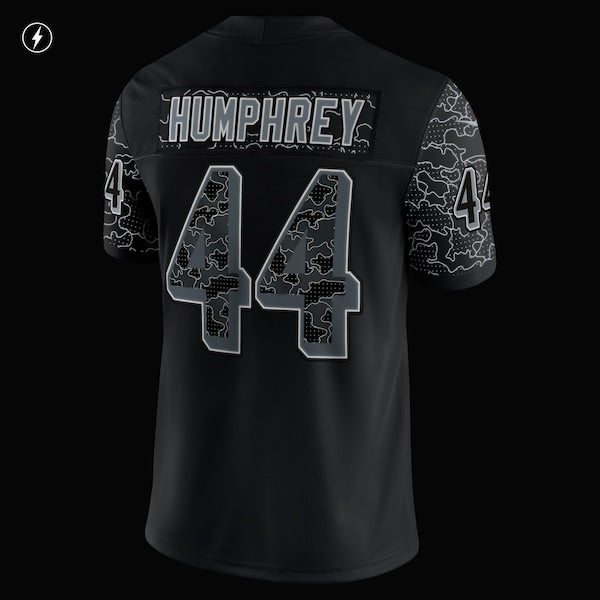 Marlon Humphrey Baltimore Ravens Nike RFLCTV Limited Jersey - Black - Image 3