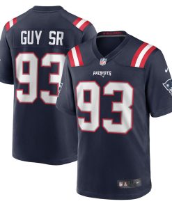 Lawrence Guy New England Patriots Nike Team Game Jersey -  Navy