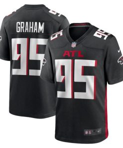 Ta'Quon Graham Atlanta Falcons Nike Game Jersey - Black