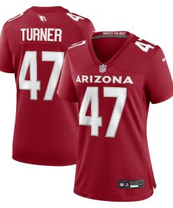 Ezekiel Turner Arizona Cardinals Nike Women's Team Game Jersey -  Cardinal