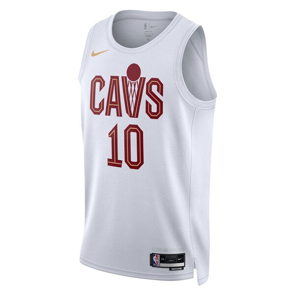 Darius Garland Cleveland Cavaliers Nike Unisex Swingman Jersey - Association Edition - White/Wine - Image 3