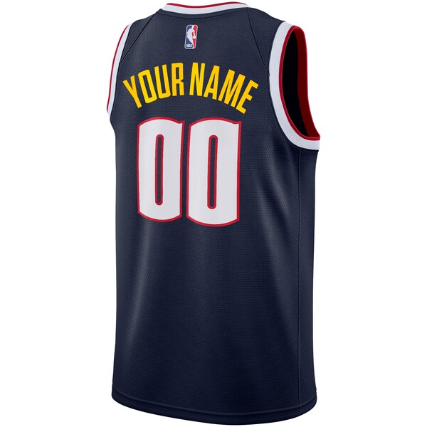 Denver Nuggets Nike 2022/23 Swingman Custom Jersey - Icon Edition - Navy - Image 3