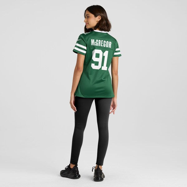 Braiden McGregor New York Jets Nike Women's Team Game Jersey - Legacy Green - Image 5