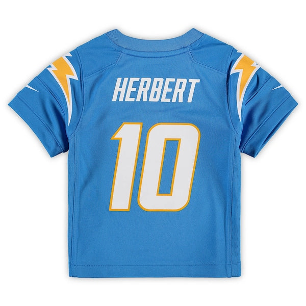 Justin Herbert Los Angeles Chargers Nike Toddler Game Jersey - Powder Blue - Image 3