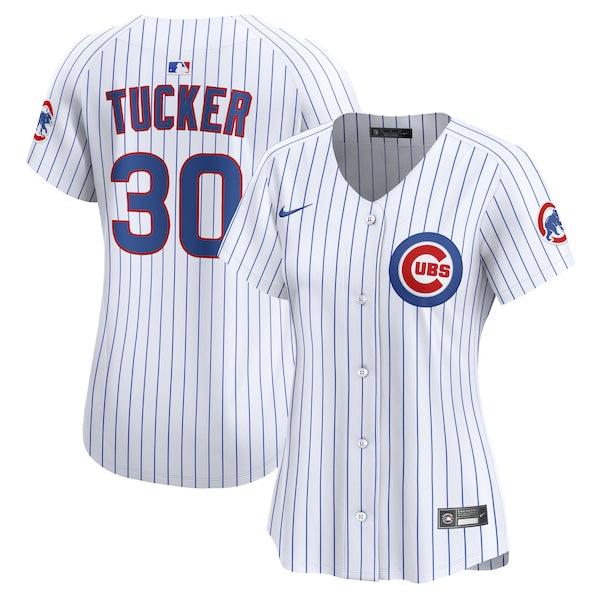 Kyle Tucker Chicago Cubs Nike Women's Home Limited Player Jersey?ยจC White