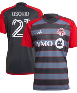 Jonathan Osorio Toronto FC adidas 2024 Club Kit Replica Player Jersey - Gray