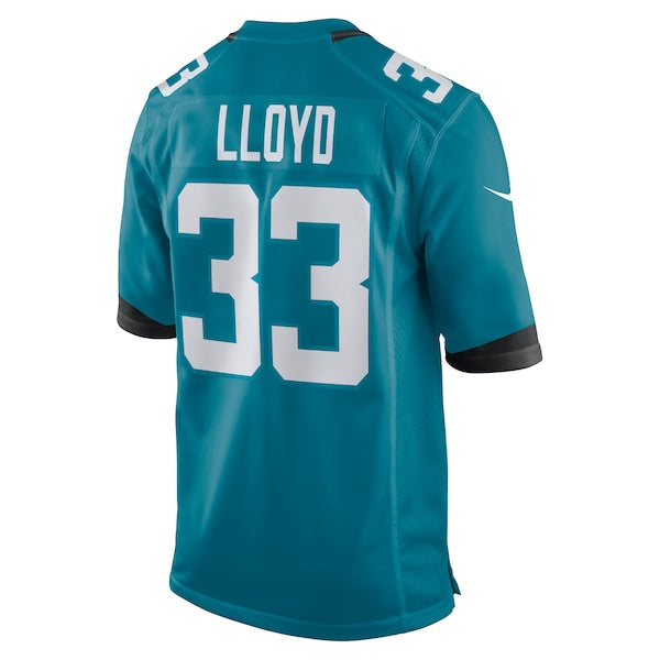 Devin Lloyd Jacksonville Jaguars Nike Player Game Jersey - Teal - Image 2