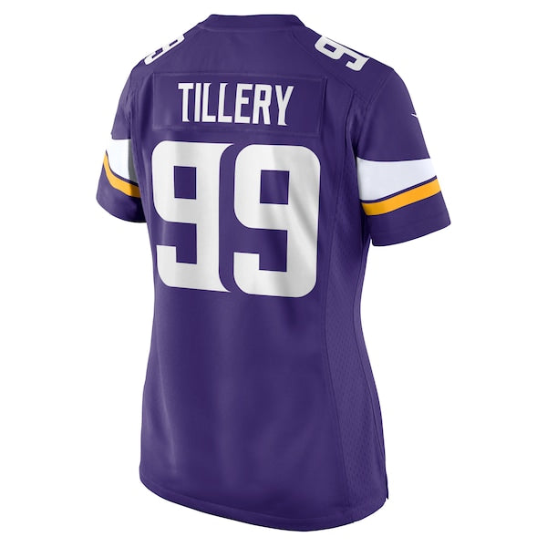 Jerry Tillery Minnesota Vikings Nike Women's Game Jersey - Purple - Image 4