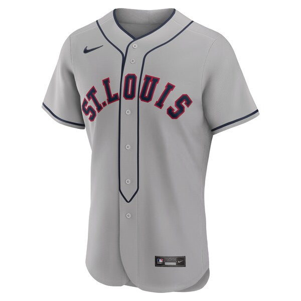 Willson Contreras St. Louis Cardinals Nike 2024 Rickwood Classic Authentic Player Jersey - Gray - Image 3