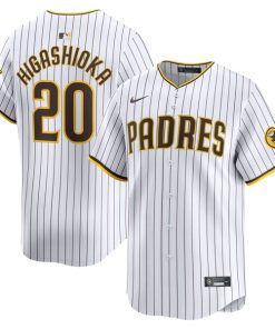 Kyle Higashioka San Diego Padres Nike Home Limited Player Jersey - White