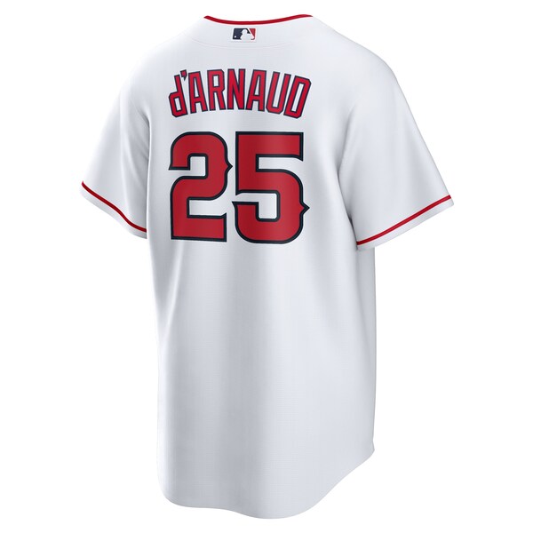 Travis d'Arnaud Los Angeles Angels Nike Home Replica Jersey - White - Image 3