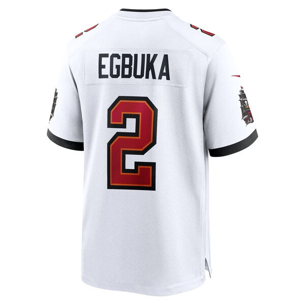 Emeka Egbuka Tampa Bay Buccaneers Nike 50th Season Game Jersey - White - Image 3