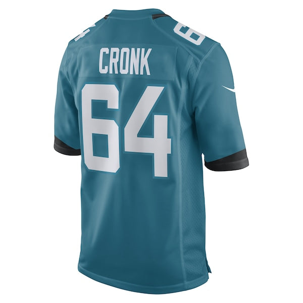 Coy Cronk Jacksonville Jaguars Nike Game Player Jersey - Teal - Image 3