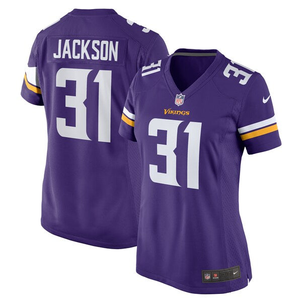 Khyree Jackson Minnesota Vikings Nike Women's Game Jersey - Purple