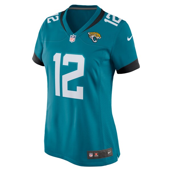 Nathan Rourke Jacksonville Jaguars Nike Women's Team Game Jersey - Teal - Image 2