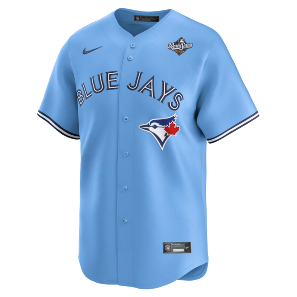 Men's Toronto Blue Jays George Springer Nike Powder Blue 2025 World Series Alternate Limited Jersey - Image 2