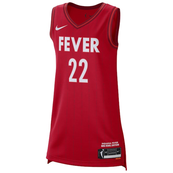 Caitlin Clark Indiana Fever Nike Women's 2024 WNBA Draft Rebel Edition Victory Player Jersey - Navy/Red - Image 4