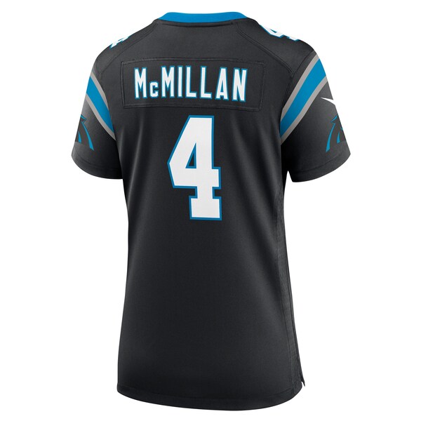 Tetairoa McMillan Carolina Panthers Nike Women's Team Game Jersey - Black - Image 4