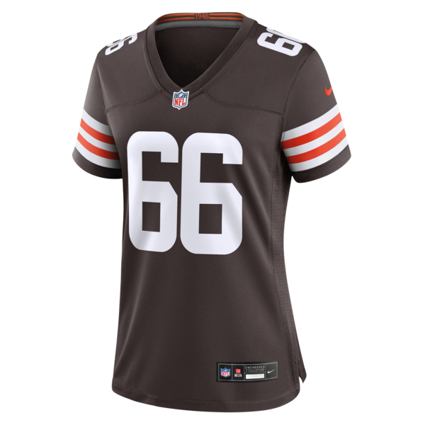 Joshua Miles Cleveland Browns Nike Women's Team Game Jersey - Brown - Image 2