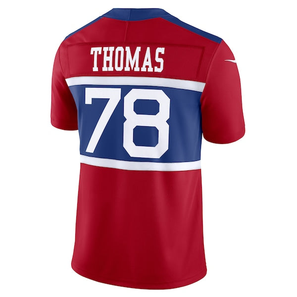 Andrew Thomas New York Giants Nike Alternate Vapor F.U.S.E. Limited Jersey - Century Red - Image 3