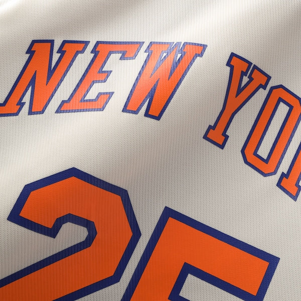 Jalen Brunson New York Knicks 2025/26 City Edition Fast Break Jersey - Cream - Image 4